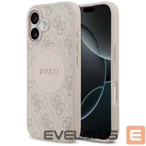 Другие товары Guess  Guess 4G Circle Classic Logo MagSafe Case for iPhone 17 - Pink 