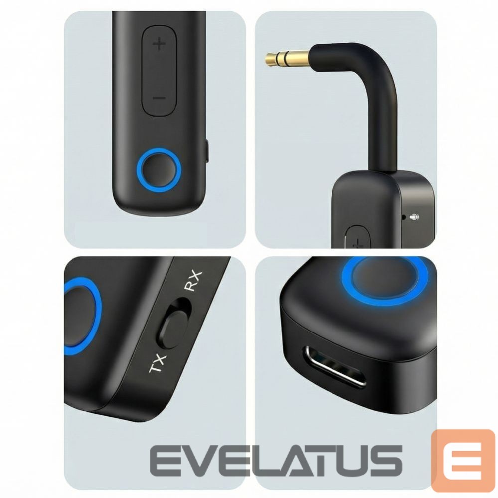 Другие товары Tech-Protect Tech-Protect Ultraboost AU02 Bluetooth 5.4 audio adapter - black