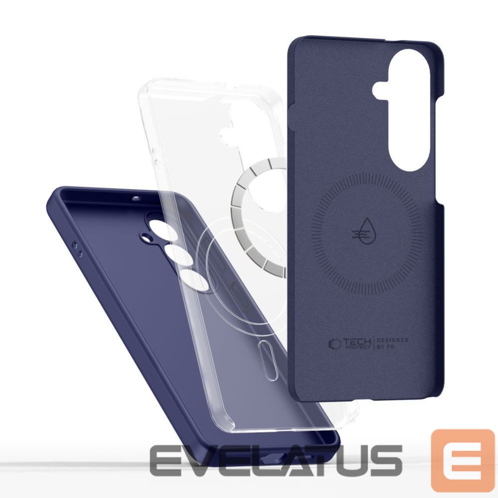 Другие товары Tech-Protect Tech-Protect Silicone MagSafe Case for Samsung Galaxy S26 - Purple