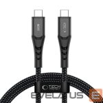 Другие товары Tech-Protect  Tech-Protect Ultraboost UB11T USB-C / USB-C PD 100W / QC3.0 Cable 100 cm - Black 