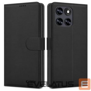 Другие товары Tech-Protect  Tech-Protect Wallet Case for Motorola Moto G67 / G77 - Black 