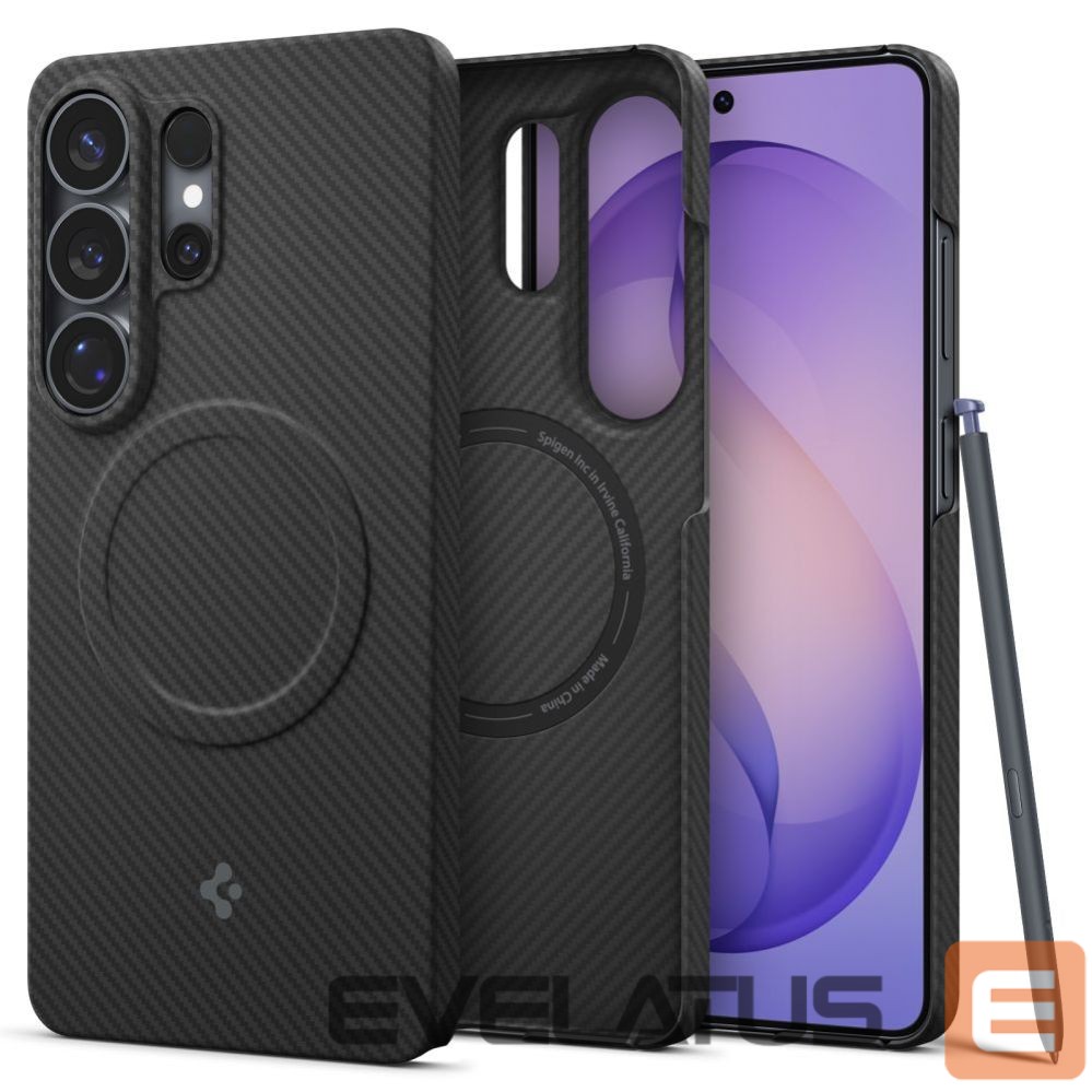 Другие товары Spigen Spigen AirSkin Aramid Mag MagSafe Case for Samsung Galaxy S26 Ultra - Black