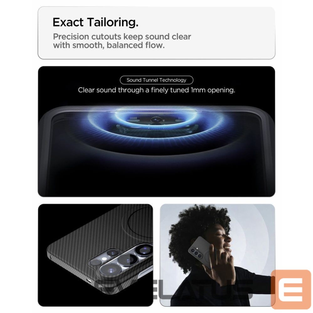 Другие товары Spigen Spigen AirSkin Aramid Mag MagSafe Case for Samsung Galaxy S26 Ultra - Black