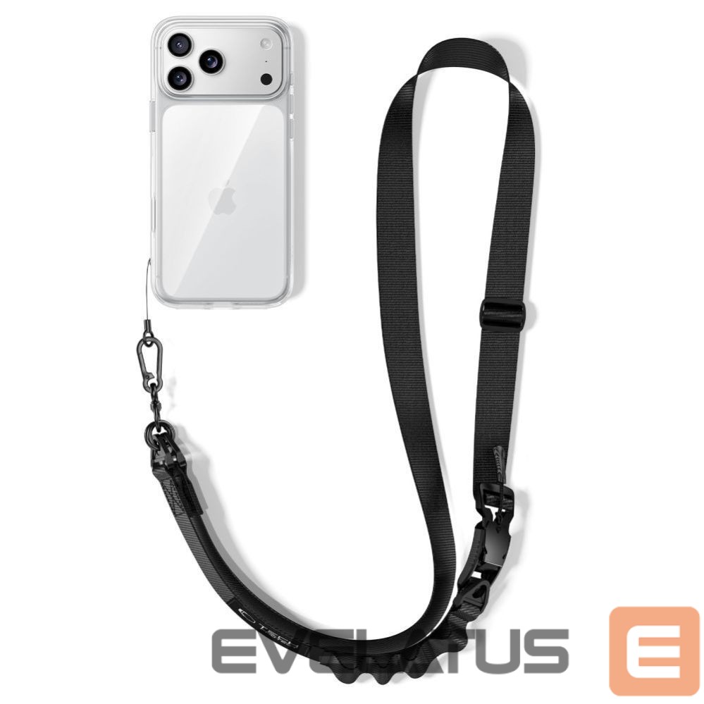 Другие товары Tech-Protect Tech-Protect C9S Rope Crossbody Phone Lanyard - Black