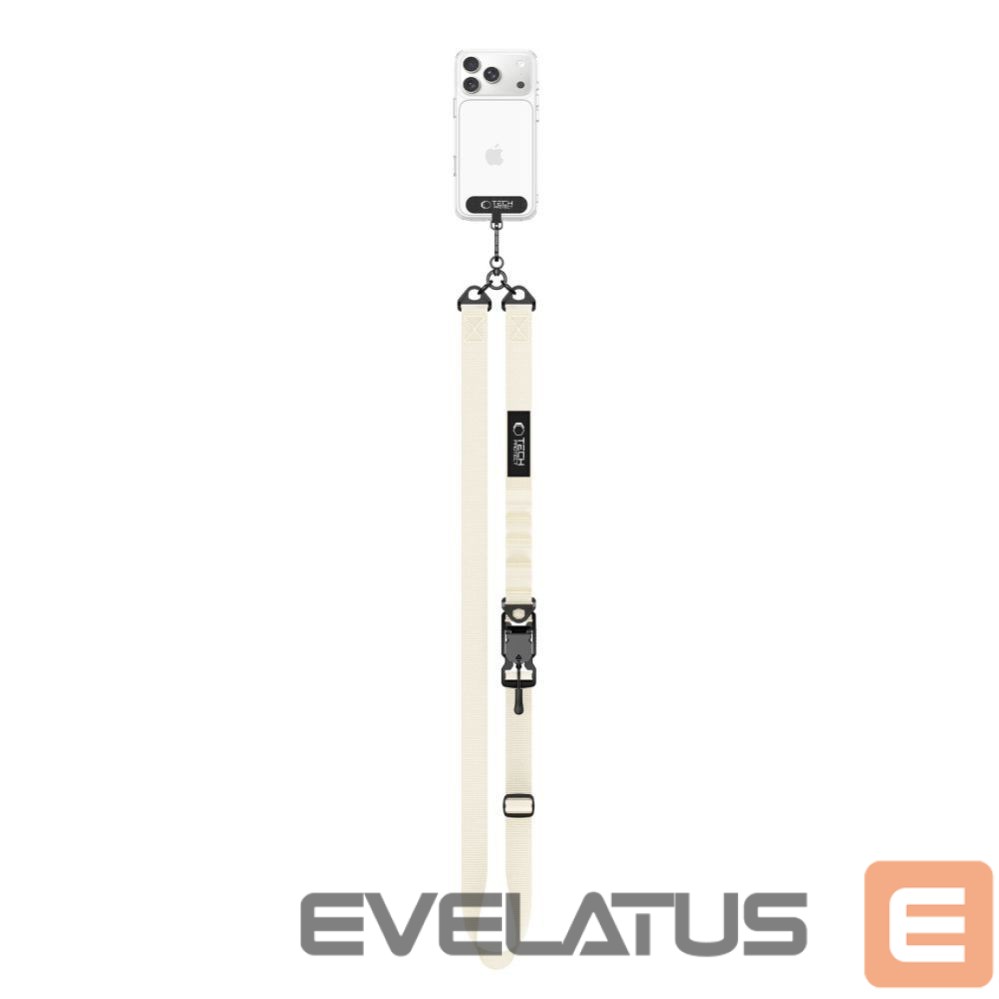 Другие товары Tech-Protect Tech-Protect C9S Rope Crossbody Phone Lanyard - Beige