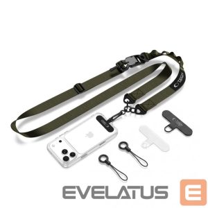 Другие товары Tech-Protect  Tech-Protect C9S Rope Crossbody Phone Lanyard - Green 