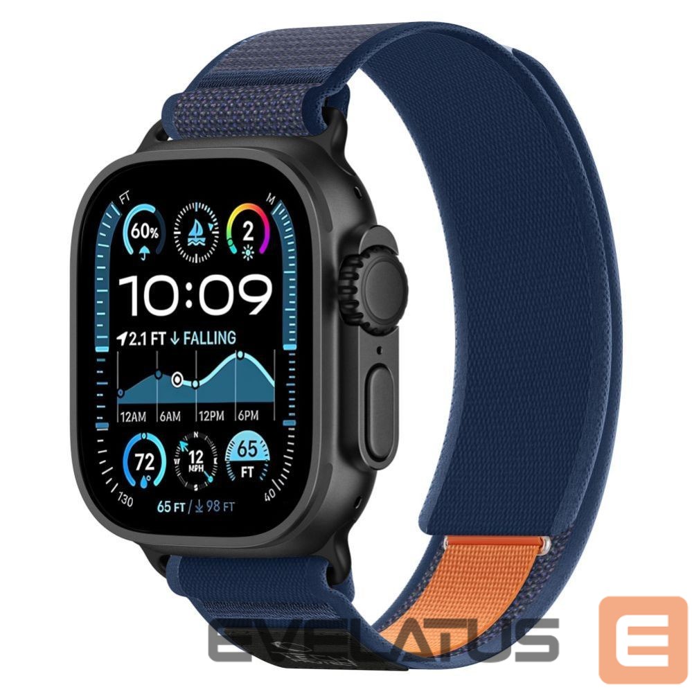 Другие товары Tech-Protect Tech-Protect Nylon Elite Strap for Apple Watch 44 / 45 / 46 / 49 mm - Navy Blue
