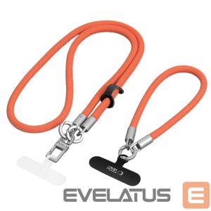 Другие товары Tech-Protect  Tech-Protect C10S Rope Phone Lanyard - Orange 