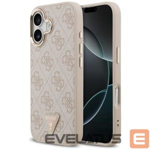 Другие товары Guess  Guess 4G Triangle Logo MagSafe Case for iPhone 17 - Rose Gold 