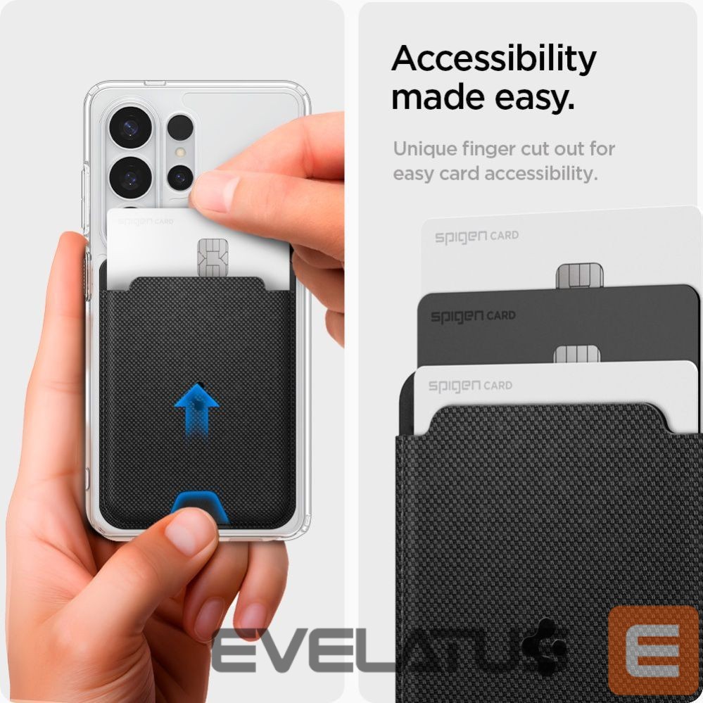 Другие товары Spigen Spigen Urban Fit MagSafe Magnetic Phone Wallet - Black