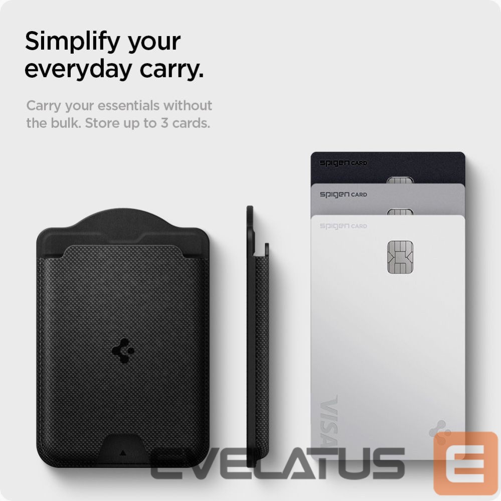 Другие товары Spigen Spigen Urban Fit MagSafe Magnetic Phone Wallet - Black