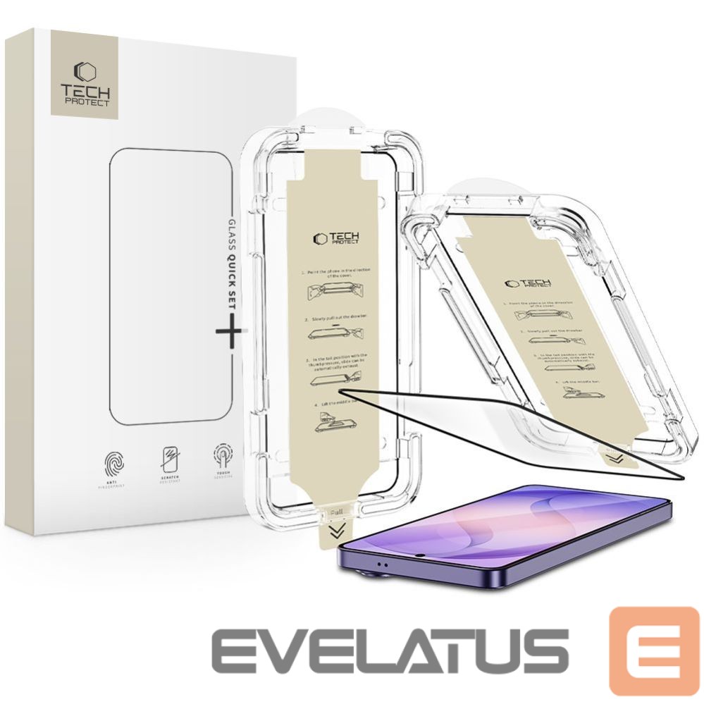 Другие товары Tech-Protect Tech-Protect Quick Set AR+ Anti-Reflective Glass for Samsung Galaxy S26 Ultra - Black