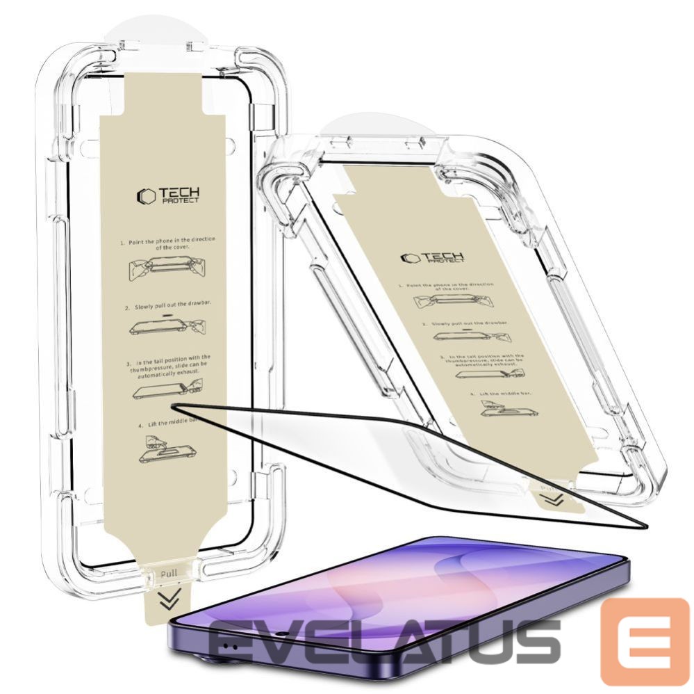 Другие товары Tech-Protect Tech-Protect Quick Set AR+ Anti-Reflective Glass for Samsung Galaxy S26 Ultra - Black
