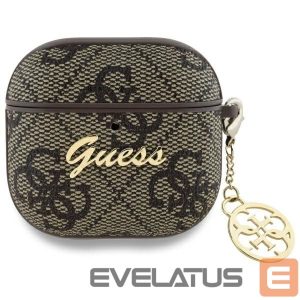 Другие товары Guess  Guess GUA4G4GSMW AirPods 4 cover brown 4G Charm Collection 