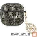 Другие товары Guess  Guess 4G Strass Charm Case for AirPods 4 - Brown 