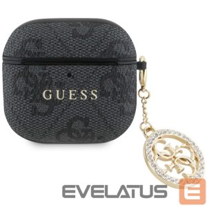 Другие товары Guess  Guess 4G Strass Charm Case for AirPods 4 - Black 