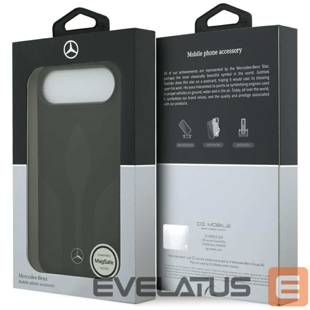 Другие товары Mercedes-Benz Mercedes Leather The Move MagSafe case for iPhone 17 Air - black