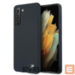 Чехол на заднюю панель BMW  Etui BMW BMHCS21SSILNA S21 G991 granatowy/navy hardcase Silicone Signature 