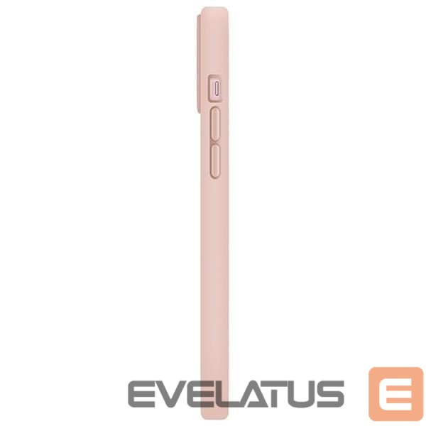 Чехол на заднюю панель UNIQ Uniq Lino Hue Magclick Charging case for iPhone 15 - pink