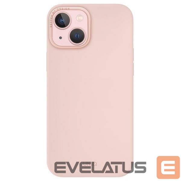 Чехол на заднюю панель UNIQ Uniq Lino Hue Magclick Charging case for iPhone 15 - pink