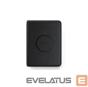 Другой аксессуар для компьютера Satechi  Locator compatible with Apple Find My Satechi FindAll Passport Cover shape Vegan Leather ST-VPCK black 