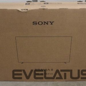 Телевизор Sony  K55XR80PAEP Bravia 8 | 55 | Smart TV | Google TV | 4K UHD | Black | DAMAGED PACKAGING, MISSING INNERT PACKAGING 