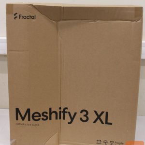 Корпус для компьютера Fractal Design  SALE OUT.  Meshify 3 XL Black RGB TG Light Tint | SALE OUT. SALE OUT.  Meshify 3 XL | Black RGB TG Light Tint | Mid-Tower | DAMAGED PACKAGING | ATX 