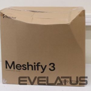 Корпус для компьютера Fractal Design  SALE OUT.  Meshify 3 Ambience Pro RGB Black TG | SALE OUT. SALE OUT.  Meshify 3 | Ambience Pro RGB Black TG Light Tint | ATX | DAMAGED PACKAGING, DAMAGED PAINT ON TOP 