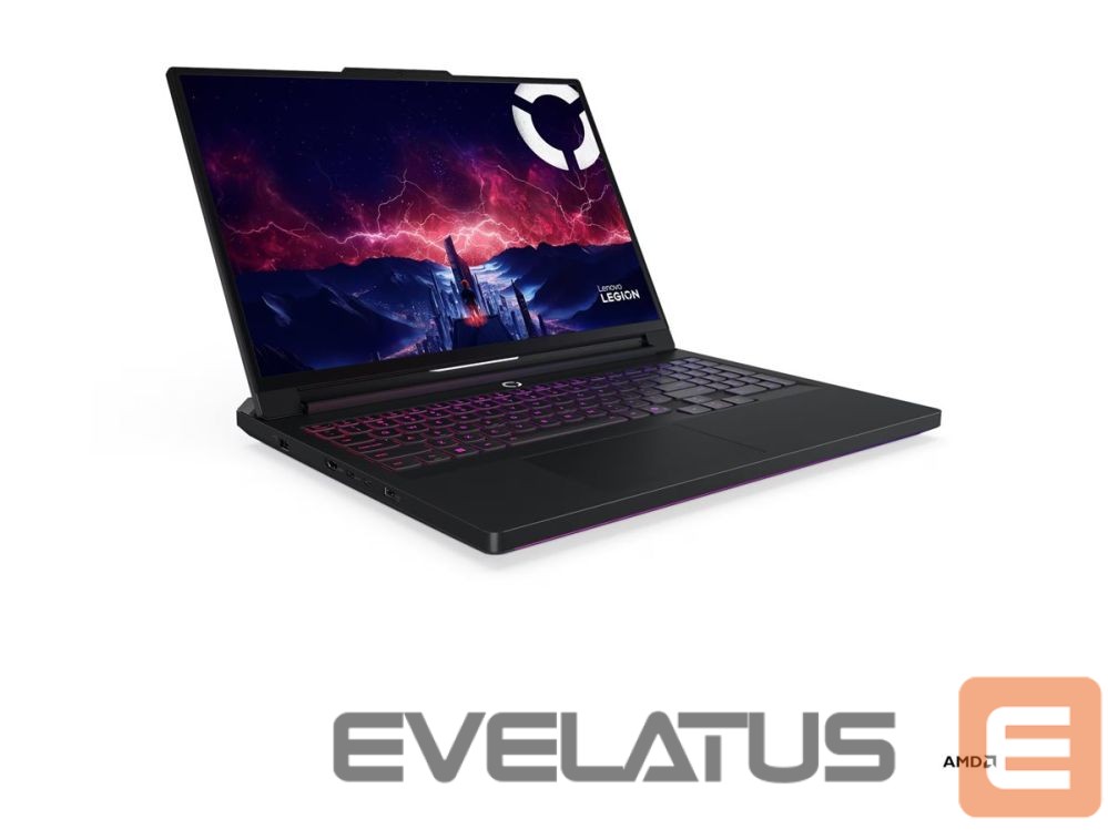 Портативный компьютер Lenovo Legion Pro 7 16AFR10H AMD | Eclipse Black | 16 " | OLED | WQXGA | 2560 x 1600 pixels | Glossy | AMD Ryzen 9 | 9955HX3D | 32 (2x16GB) GB | SODIMM DDR5 | Solid-state drive capacity 1000 GB | NVIDIA GeForce RTX 5080 | GDDR7 | 16 GB | Windows 11 Home | 802.11be | Bluetooth version 5.4 | Keyboard language English | Keyboard backlit | Warranty 24 month(s) | Battery warranty 12 month(s)