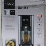 Чайник Caso  SALE OUT.  Turbo hot water dispenser | HW 620 | Water Dispenser | 2600 W | 2.5 L | Plastic/Stainless Steel | Black/Stainless Steel | DAMAGED  PACKAGING 