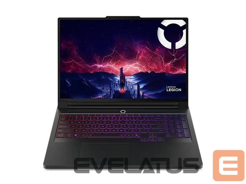 Портативный компьютер Lenovo Legion Pro 7 16AFR10H AMD | Eclipse Black | 16 " | OLED | WQXGA | 2560 x 1600 pixels | Glossy | AMD Ryzen 9 | 9955HX3D | 32 GB | SODIMM DDR5 | Solid-state drive capacity 1000 GB | NVIDIA GeForce RTX 5080 | GDDR7 | 16 GB | Windows 11 Home | 802.11be | Bluetooth version 5.4 | Keyboard language Nordic | Keyboard backlit | Warranty 24 month(s) | Battery warranty 12 month(s)