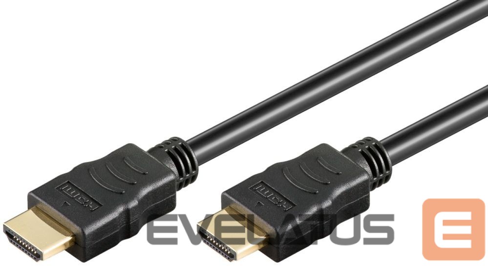 Аксессуар для мониторов Goobay 80102 HDMI High‑Speed Cable with Ethernet | Soft | 1.5 m