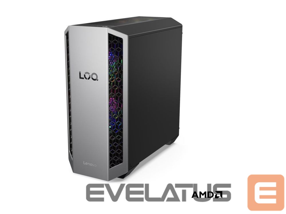 Персональный компьютер Lenovo LOQ | 26ADR10 | Desktop | Tower | AMD Ryzen 7 | 8745HX | 16 (2x8GB) GB | SODIMM DDR5 | 512 GB | NVIDIA GeForce RTX 5060 Ti | No Optical drive | No keyboard | Windows 11 Home | Warranty 24 month(s)