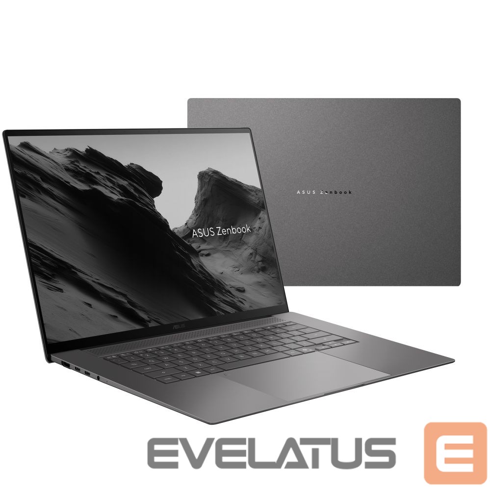 Портативный компьютер Asus | Zenbook S 16 UM5606GA-SS179W | Antrim Gray | 16 " | OLED | 3K | 2880 x 1800 pixels | Glossy | AMD Ryzen AI 9 | 465 | 32 GB | LPDDR5X | Hard drive capacity M.2 NVMe PCIe 4.0 SSD GB | Storage drive capacity 1000 GB | AMD Radeon Graphics | Windows 11 Home | 802.11be | Bluetooth version 5.4 | Keyboard language US international | Keyboard backlit | Warranty 24 month(s) | Battery warranty 12 month(s)