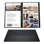 Портативный компьютер Asus  | Zenbook Duo UX8406CA-QL287W | Inkwell Gray | 14 " | OLED | Touchscreen | FHD | 1920 x 1200 pixels | Intel Core Ultra 7 | 255H | 16 GB | LPDDR5X | Solid-state drive capacity 1000 GB | Intel Arc Graphics | Windows 11 Home | 802.11be | Bluetooth version 5.4 | Keyboard language US international | Keyboard backlit | Warranty 24 month(s) | Battery warranty 12 month(s) 