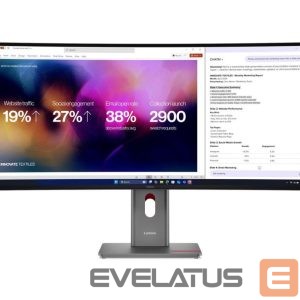 Монитор Lenovo  | ThinkVision P40WD-40 | 39.7 " | IPS | WUHD | 21:9 | 120 Hz | 4ms GtG (Extreme mode) / 6ms GtG (Typical mode) ms | 5120 x 2160 pixels | 400 cd/m² | HDMI ports quantity 1 | Eclipse Black 