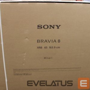 Телевизор Sony  SALE OUT.  K65XR80P Bravia 8 65" (164cm) 4K Ultra HD Smart Google OLED TV |  K65XR80PAEP | 65 | Smart TV | Google TV | 4K UHD | Black | DAMAGED PACKAGING 