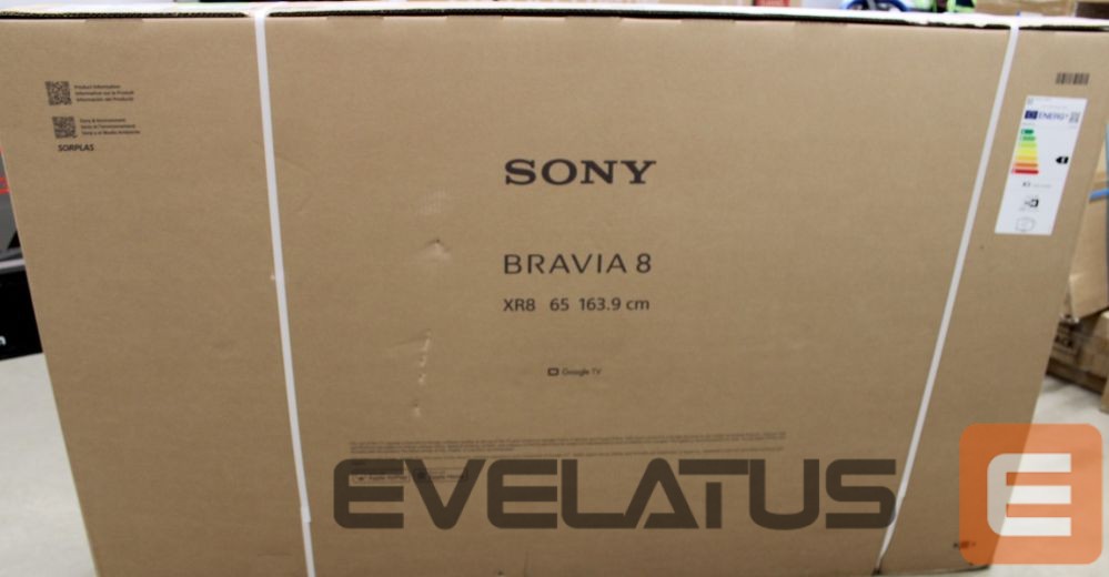 Телевизор Sony SALE OUT. K65XR80P Bravia 8 65" (164cm) 4K Ultra HD Smart Google OLED TV | K65XR80PAEP | 65 | Smart TV | Google TV | 4K UHD | Black | DAMAGED PACKAGING