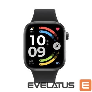 Умные часы Xiaomi  REDMI Watch 6 | Smart watch | GPS (satellite) | AMOLED | 2.07" | Waterproof | Obsidian Black 