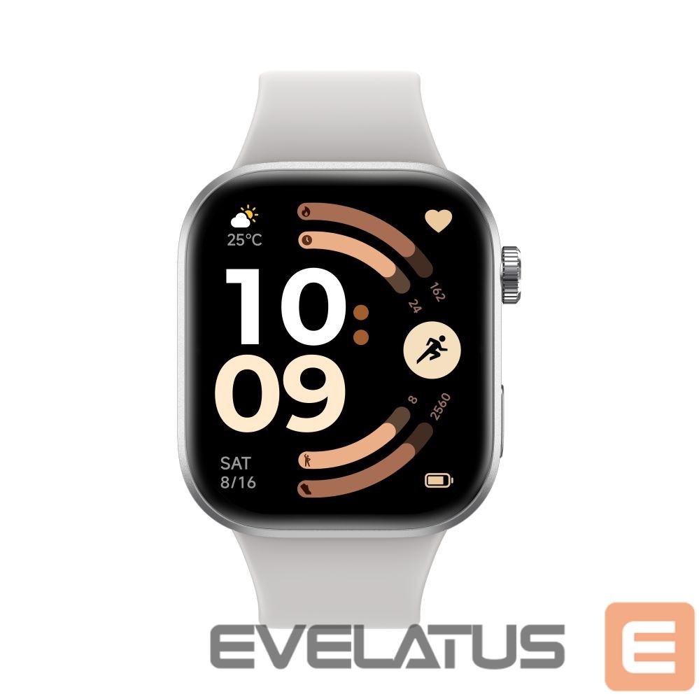 Умные часы Xiaomi REDMI Watch 6 | Smart watch | GPS (satellite) | AMOLED | 2.07" | Waterproof | Silver Gray