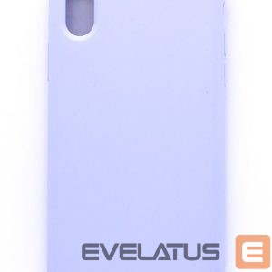 Чехол на заднюю панель Evelatus Apple iPhone Xs Premium Soft Touch Silicone Case Lilac Purple