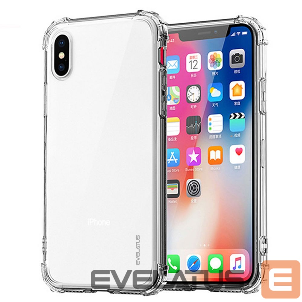 Чехол на заднюю панель Evelatus Apple iPhone 7/8/SE2020/SE2022 Military Shockproof Silicone Case TPU Transparent
