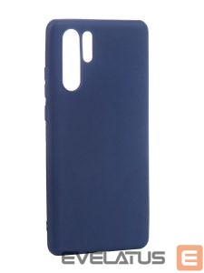 Чехол на заднюю панель Evelatus Huawei P30 Pro Nano Silicone Case Soft Touch TPU Dark Blue