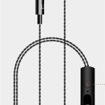 Проводные наушники USAMS Universal EP-20 Flat Perfume Stereo Headset 3,5mm Black