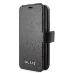 Чехол книжка Guess Apple iPhone 12/12 Pro Iridescent Book Case Black