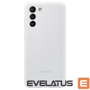 Чехол на заднюю панель Samsung  Galaxy S21 Plus Silicone Cover Light Gray