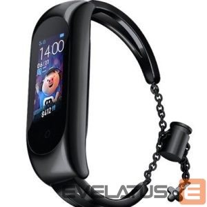 Ремешок iLike  Metal band bracelet strap for Xiaomi Mi Band 6 / 5 / 4 / 3 Black