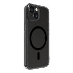 Чехол на заднюю панель Evelatus Apple iPhone 15 Clear Case With MagSafe and Camera Protection Transparent Black