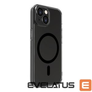Чехол на заднюю панель Evelatus Apple iPhone 15 Clear Case With MagSafe and Camera Protection Transparent Black