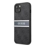 Чехол на заднюю панель Guess Apple iPhone 13 Mini Printed Stripe Case Grey